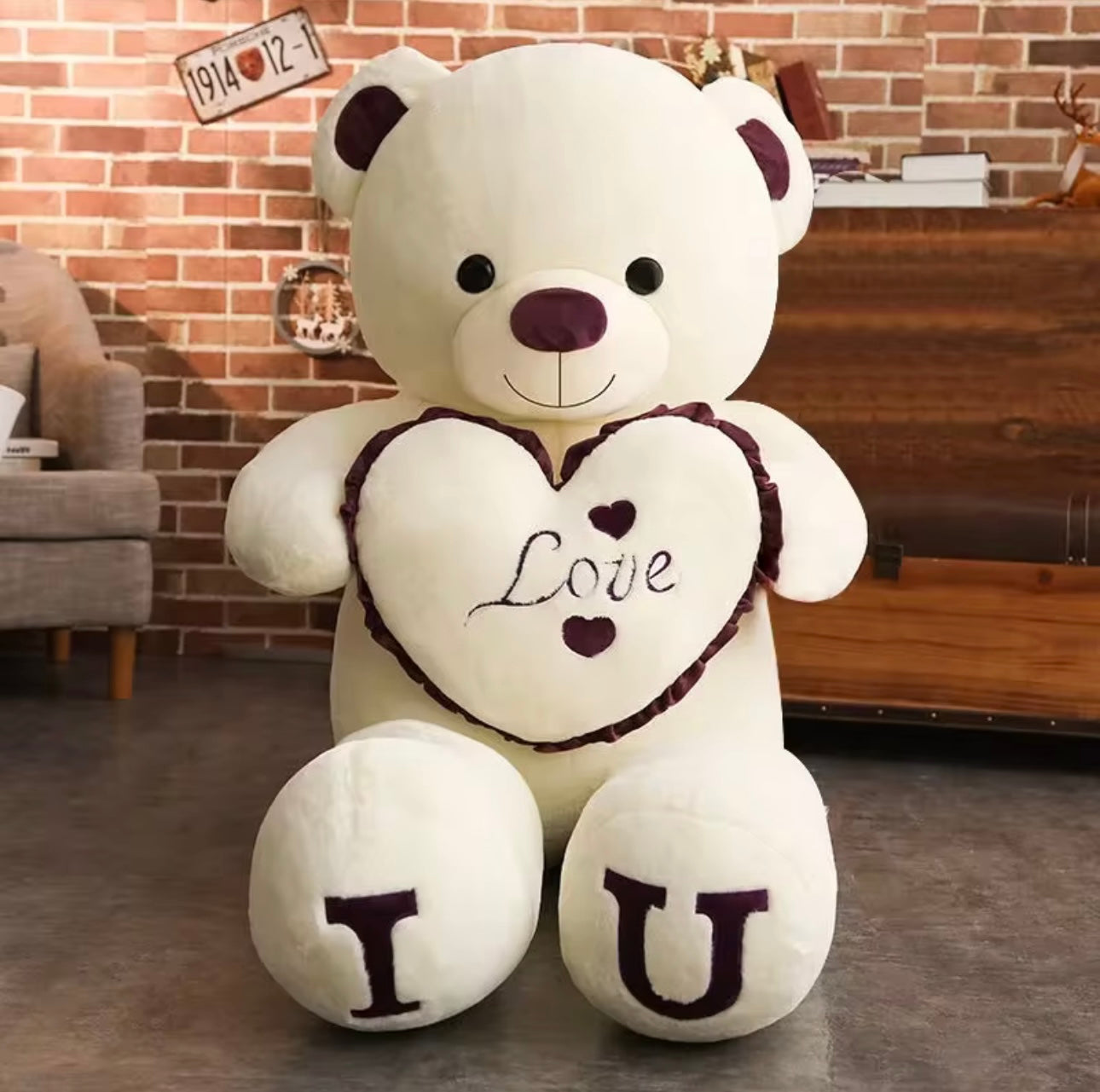 TEDDY GIGANTE DELL'AMORE - 100 cm di Tenerezza