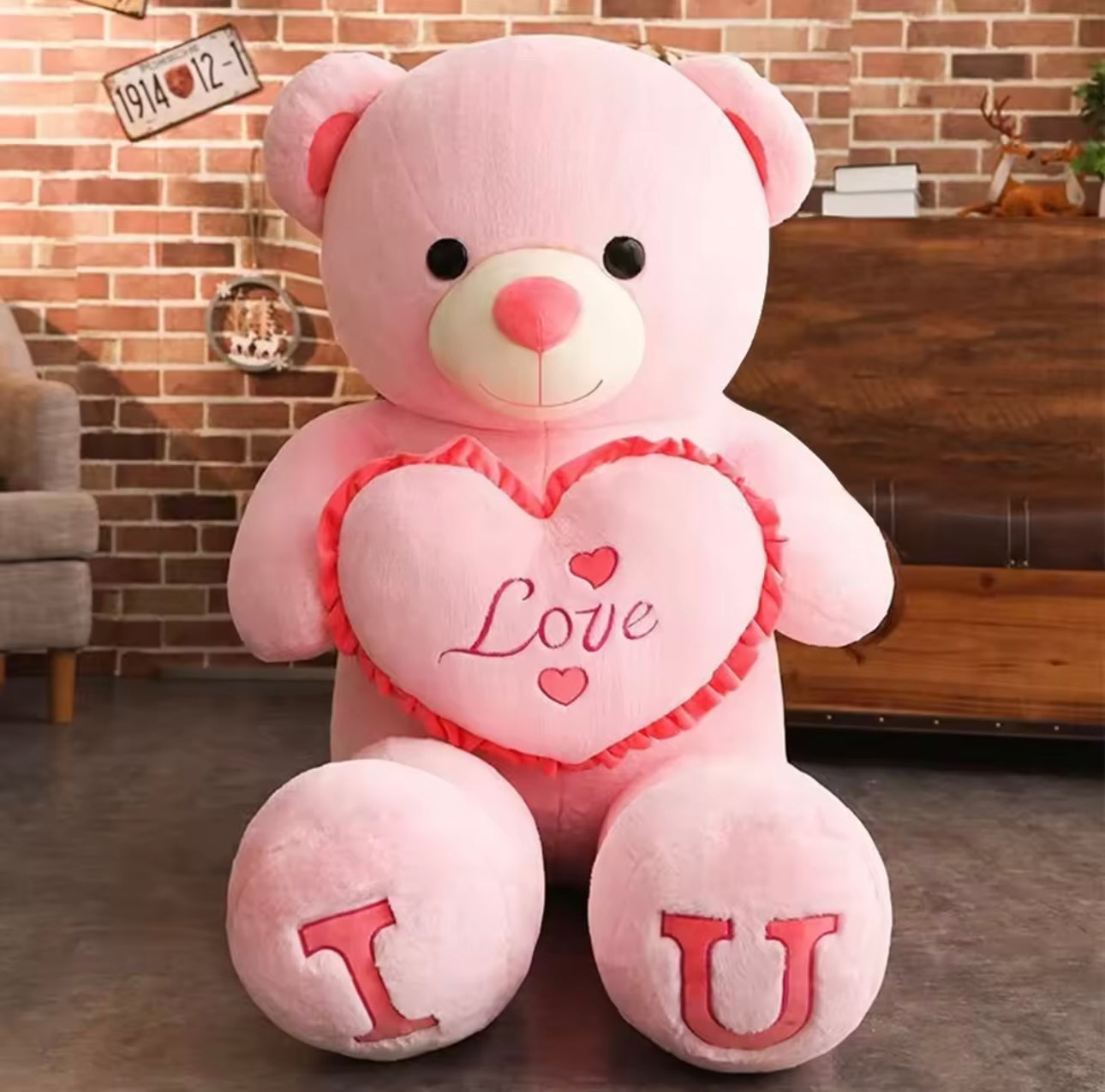 TEDDY GIGANTE DELL'AMORE - 100 cm di Tenerezza