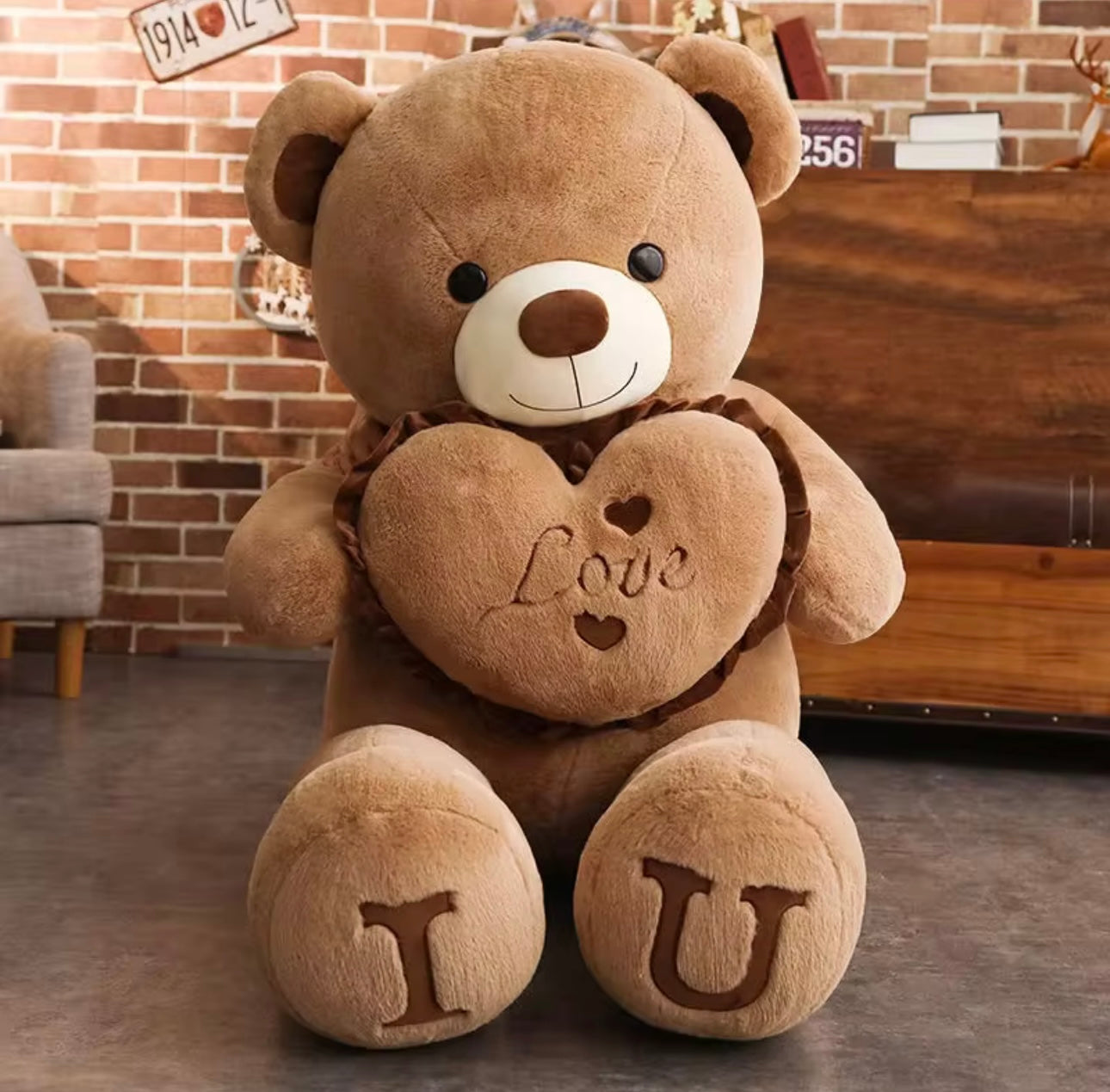 TEDDY GIGANTE DELL'AMORE - 100 cm di Tenerezza